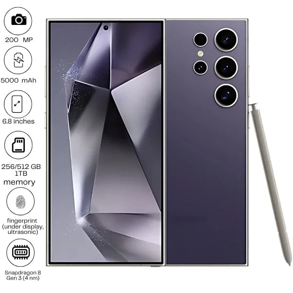 Samsung Galaxy S24 Ultra - 6.8" - 200MP - 5000mAh