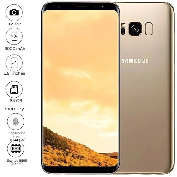 Samsung Galaxy S8 - 5.8" - 12MP - 3000mAh - (Used)