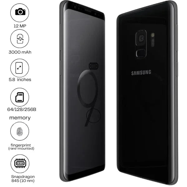 Samsung Galaxy S9 - 5.8" - 12MP - 3000mAh - (Used)