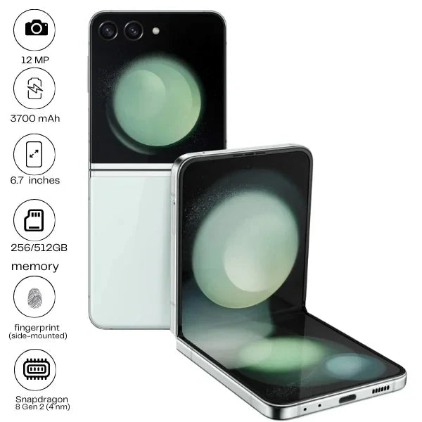 Samsung Galaxy Z Flip 5 - 6.7" - 12MP - 3700mAh - (Used)