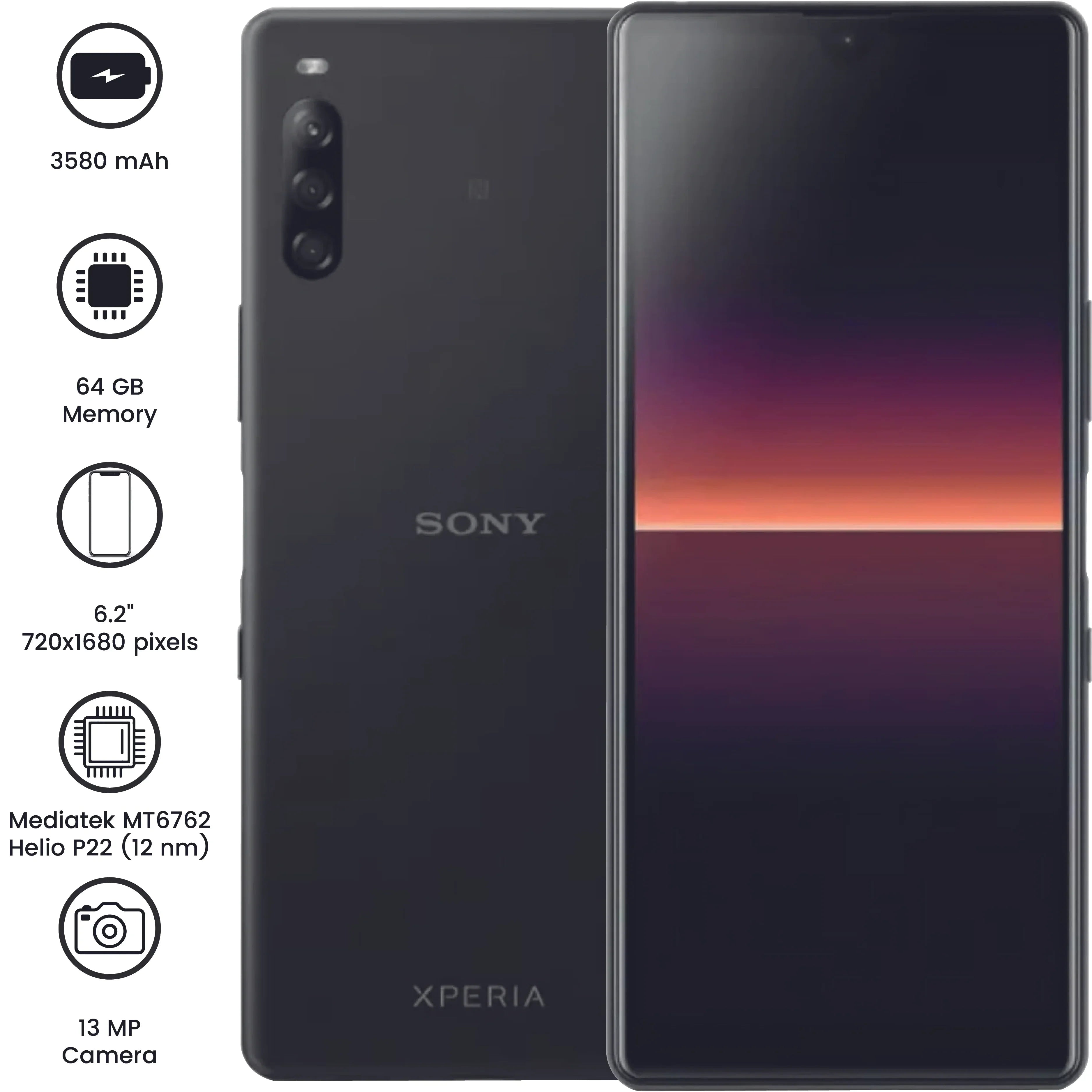 Sony Xperia L4 - 6.2" - 13MP - 3580mAh