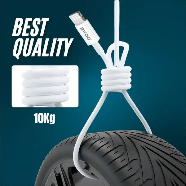 BWOO-X193 PD USB TYPE-C to iPhone Cable with 1 Meter Cable Length