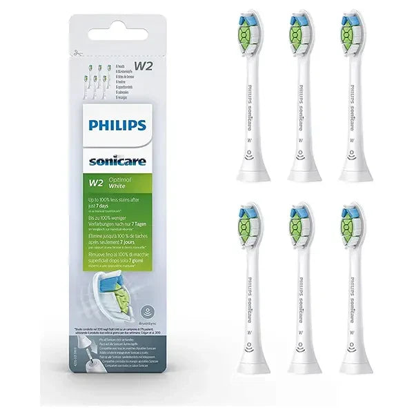 Philips Sonicare Original W2 Optimal White Standard Sonic Toothbrush Heads