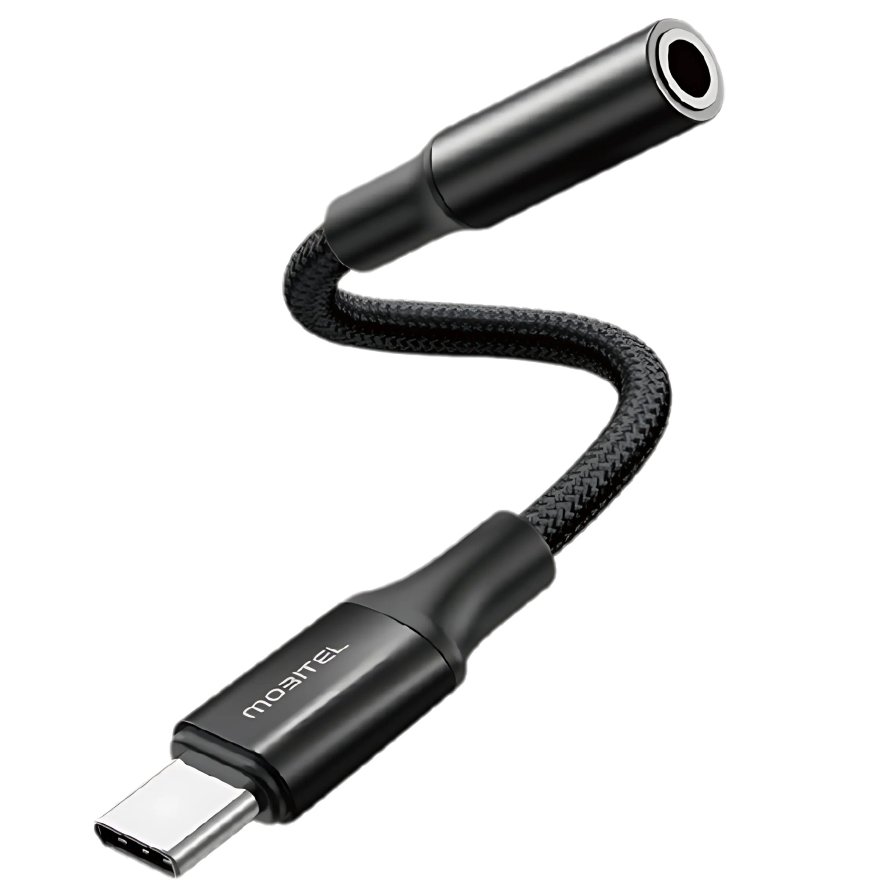 Mobitel USB C to 3.5mm Headphone Jack Adapter Type-C to Aux Dongle