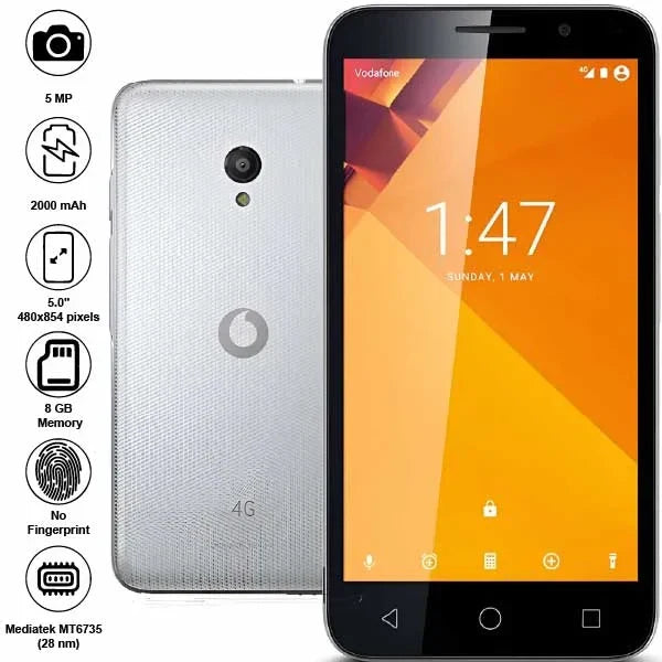Vodafone Smart Turbo 7 - 5.0" - 5MP - 2000mAh - (Used)