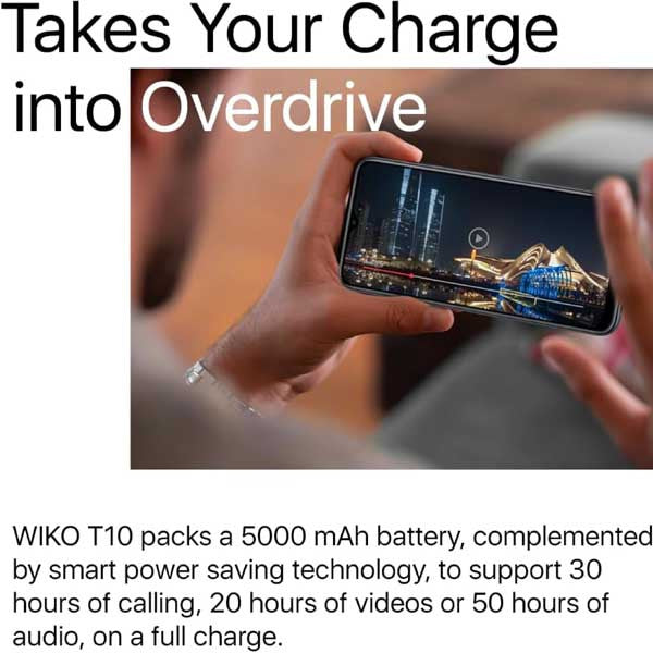 Wiko T10 - 6.5" - 13MP - 5000mAh