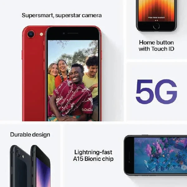 Apple iPhone SE (3rd Generation) - 4.7'' - 12MP - 2018mAh - (Used)