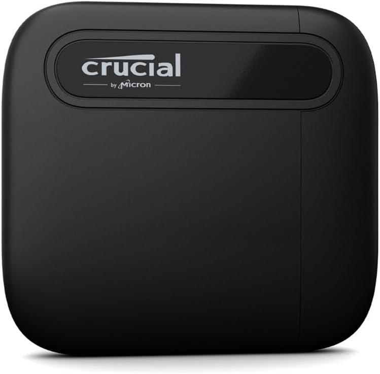 Crucial X6 Portable SSD External Solid State Drive