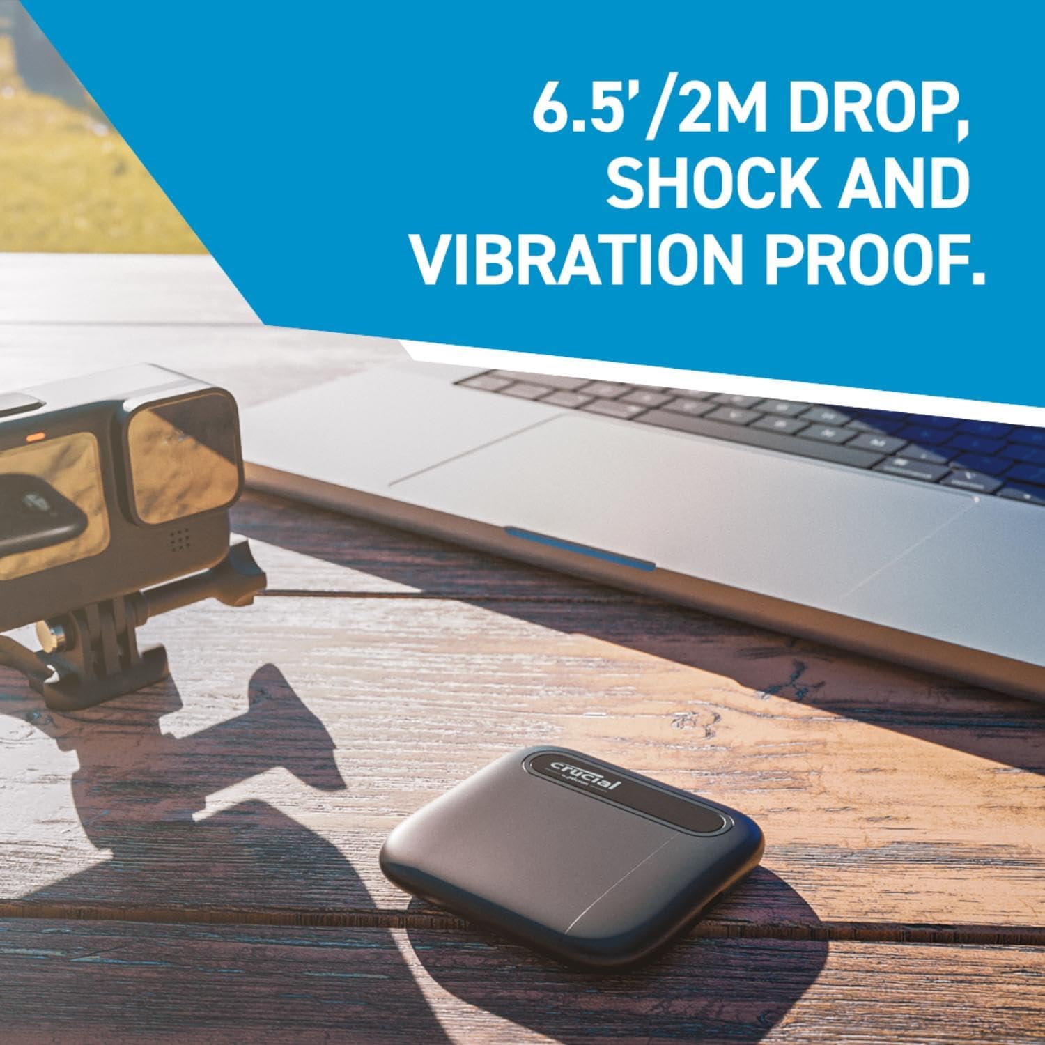 Crucial X6 Portable SSD External Solid State Drive
