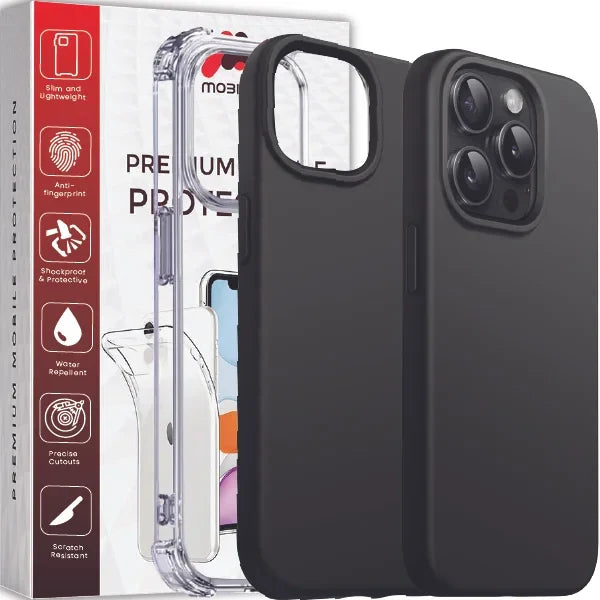 Mobitel iPhone Case for iPhone 15 Pro , 6.1-inches , Air Bag Drop Protection | Shockproof Phone Case