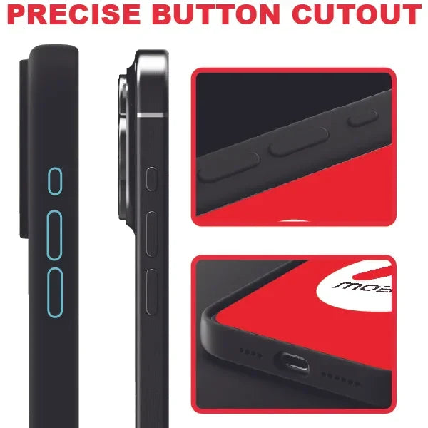 Mobitel iPhone Case for iPhone 15 Pro , 6.1-inches , Air Bag Drop Protection | Shockproof Phone Case