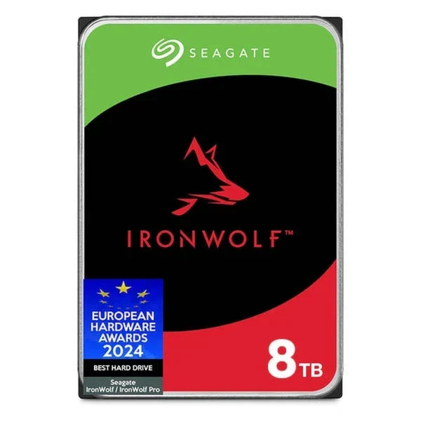 Seagate IronWolf, NAS, Internal Hard Drive, CMR, 3.5 Inch, SATA