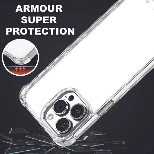 Mobitel Phone Case for iPhone 14 Pro, 6.1-inches, Air Bag Drop Protection | Shockproof Phone Case