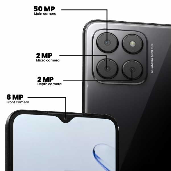 Honor 70 Lite - 6.5" - 50MP - 5000mAh