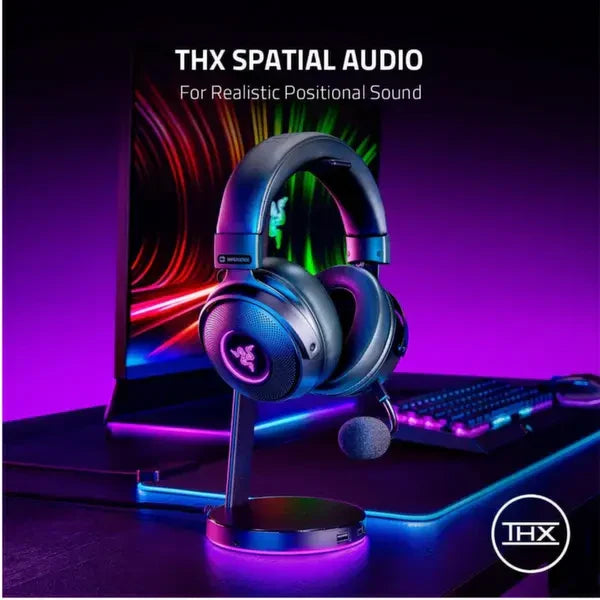 Razer Kraken V3 Pro for PC - Wireless Gaming Headset with Haptic Technology