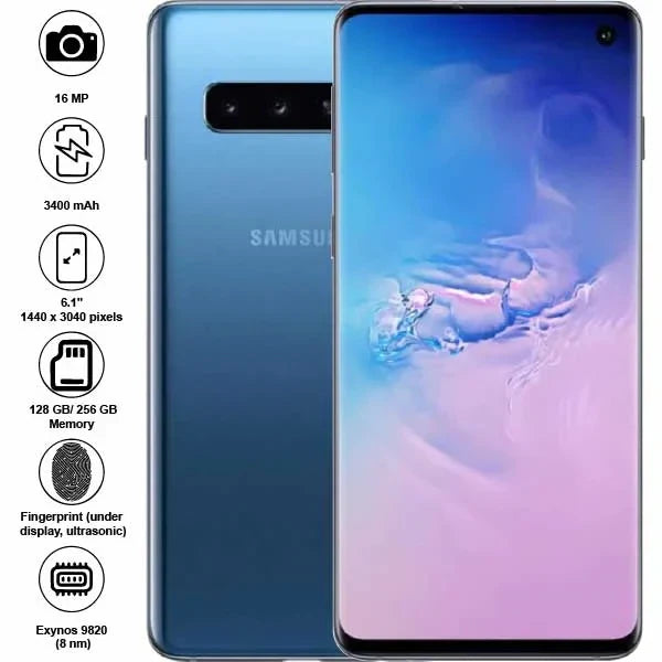 Samsung Galaxy S10 - 6.1" - 16MP - 3400mAh - (Used)