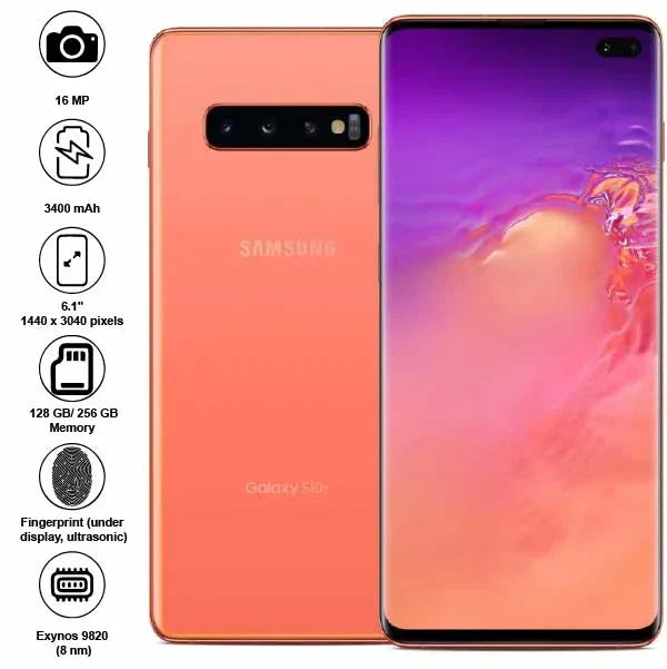 Samsung Galaxy S10 - 6.1" - 16MP - 3400mAh - (Used)