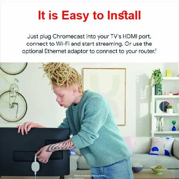 GOOGLE Chromecast TV (HD)