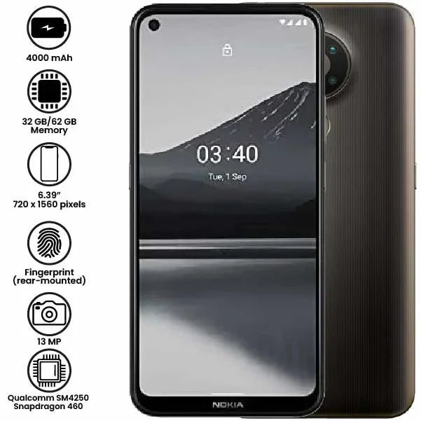 Nokia 3.4 - 6.39" - 13MP - 4000mAh - (Used)
