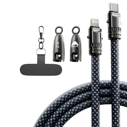 Mobitel USB-C to Lightning Lanyard Charging Cable 27W 1.2M
