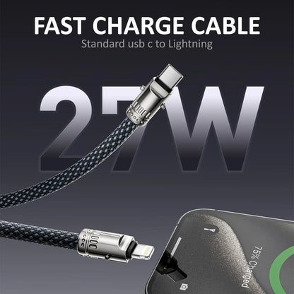 Mobitel USB-C to Lightning Lanyard Charging Cable 27W 1.2M