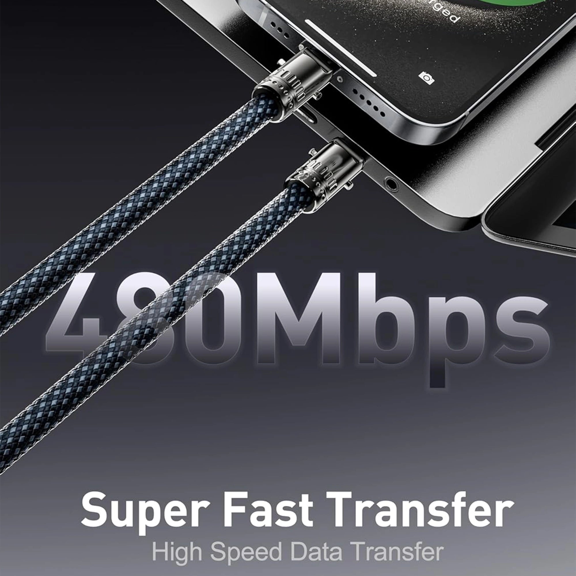 Mobitel USB-C to Lightning Lanyard Charging Cable 27W 1.2M
