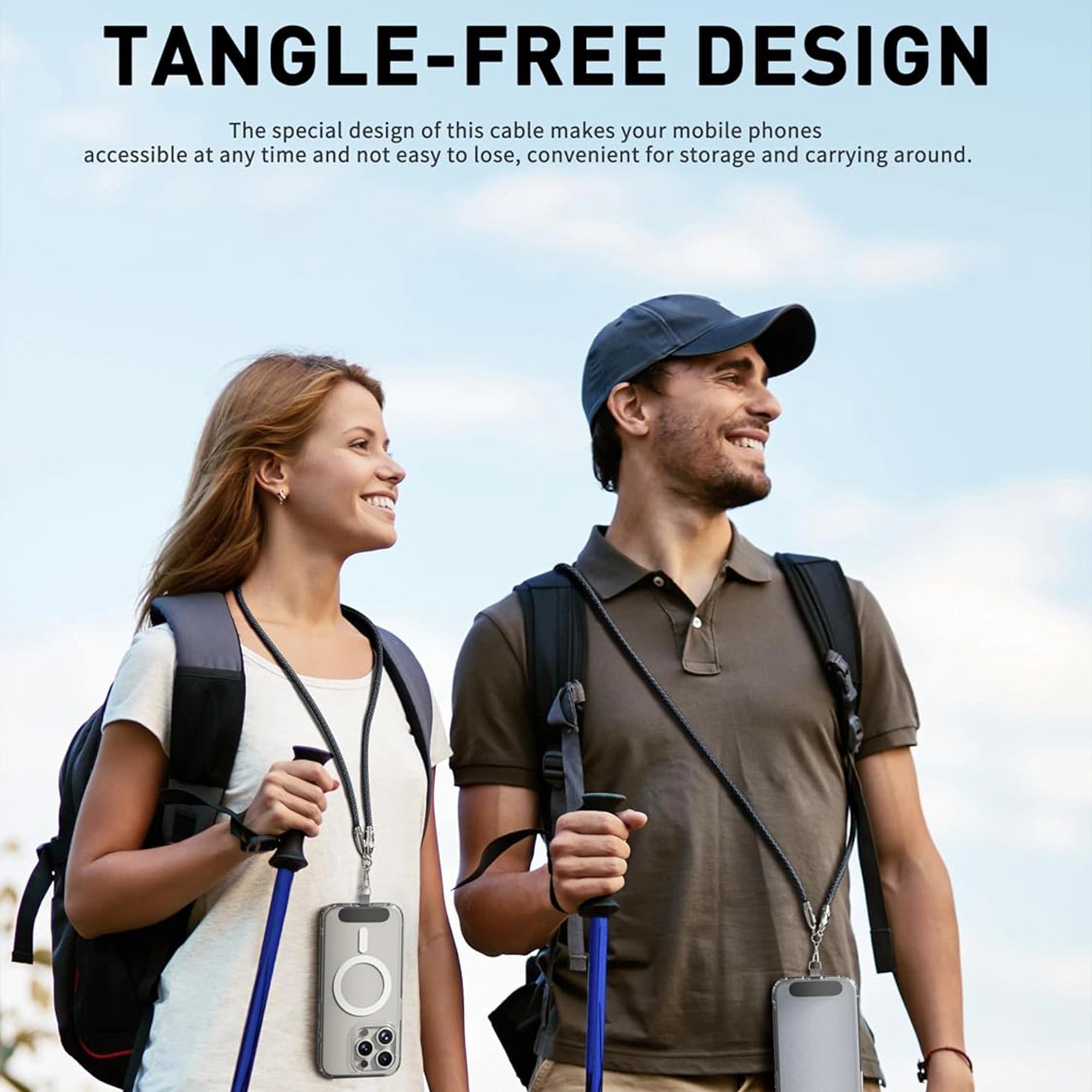 Mobitel USB-C to Lightning Lanyard Charging Cable 27W 1.2M