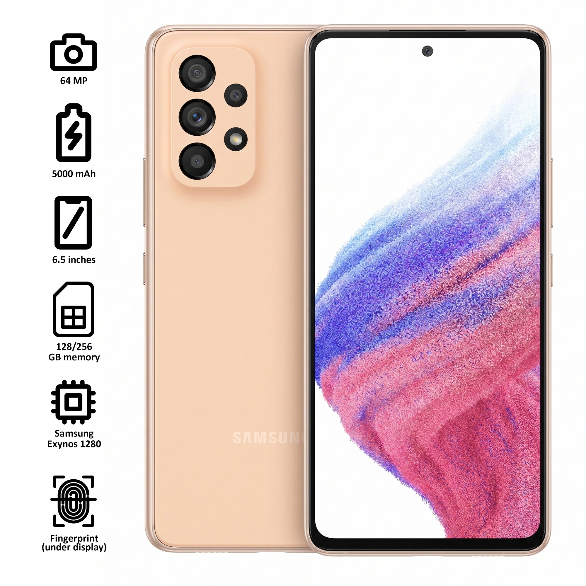 Refurbished Samsung Galaxy A53 5G SIM-Free