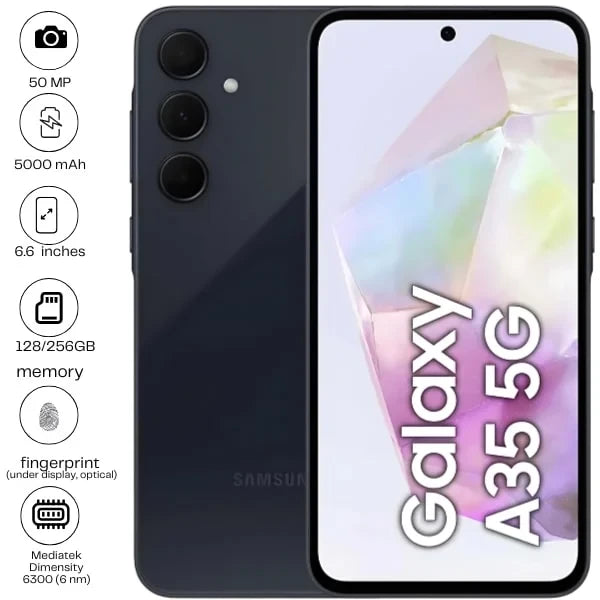 Samsung Galaxy A35 5G - 6.6'' - 50MP - 5000mAh - (Used)