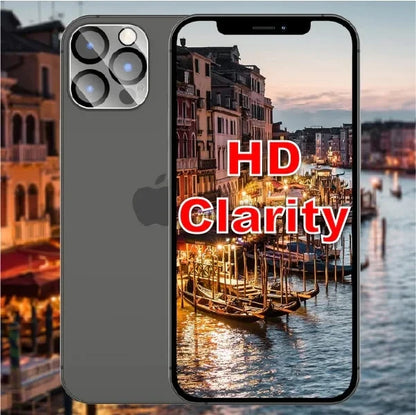 Mobitel {3-Pack} Camera Lens Protector for iPhone 12 Pro - Anti-Bubble | Impact Protection | Ultra Clear