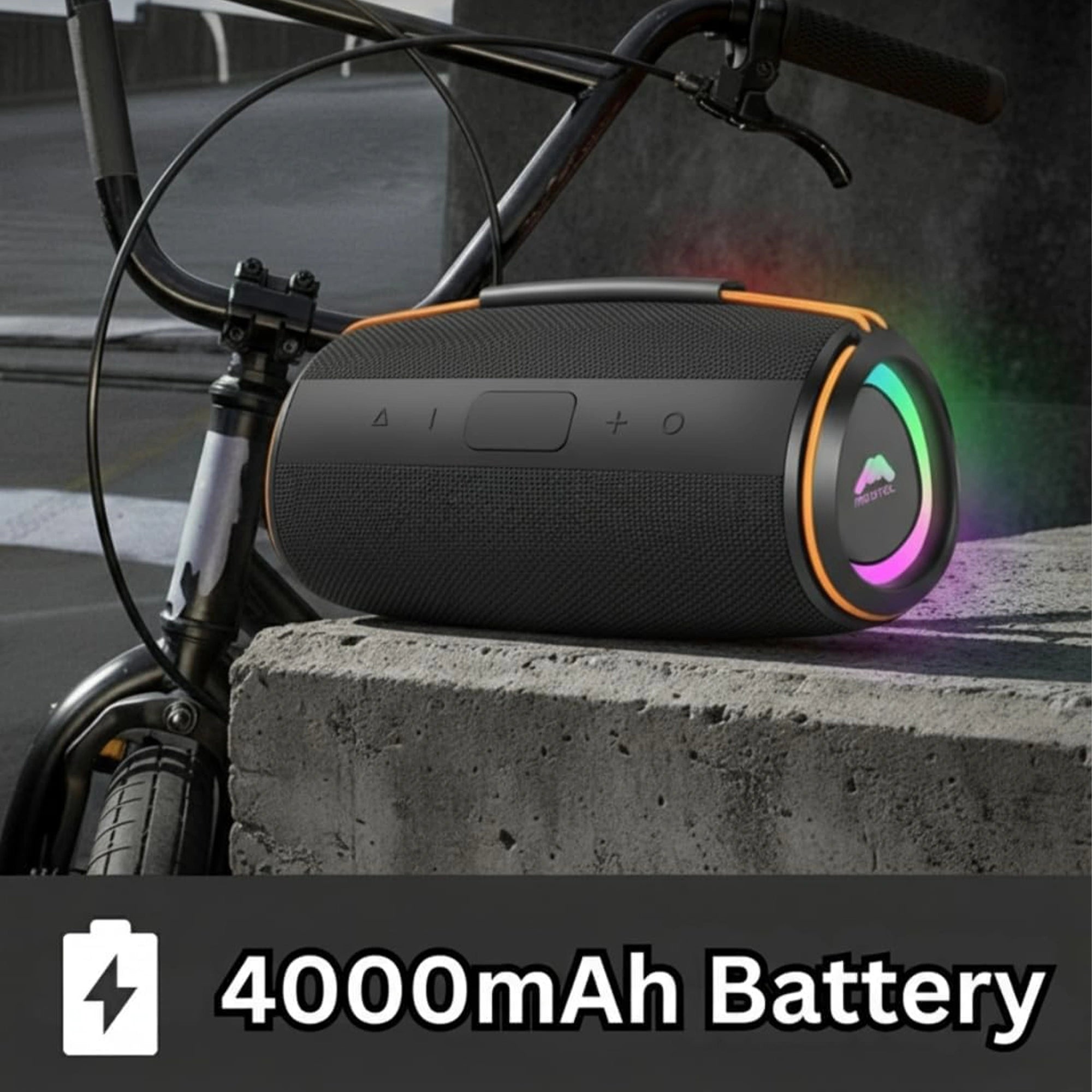 Mobitel Boom 40 Bluetooth Speaker 40W Deep Bass Hi-Fi