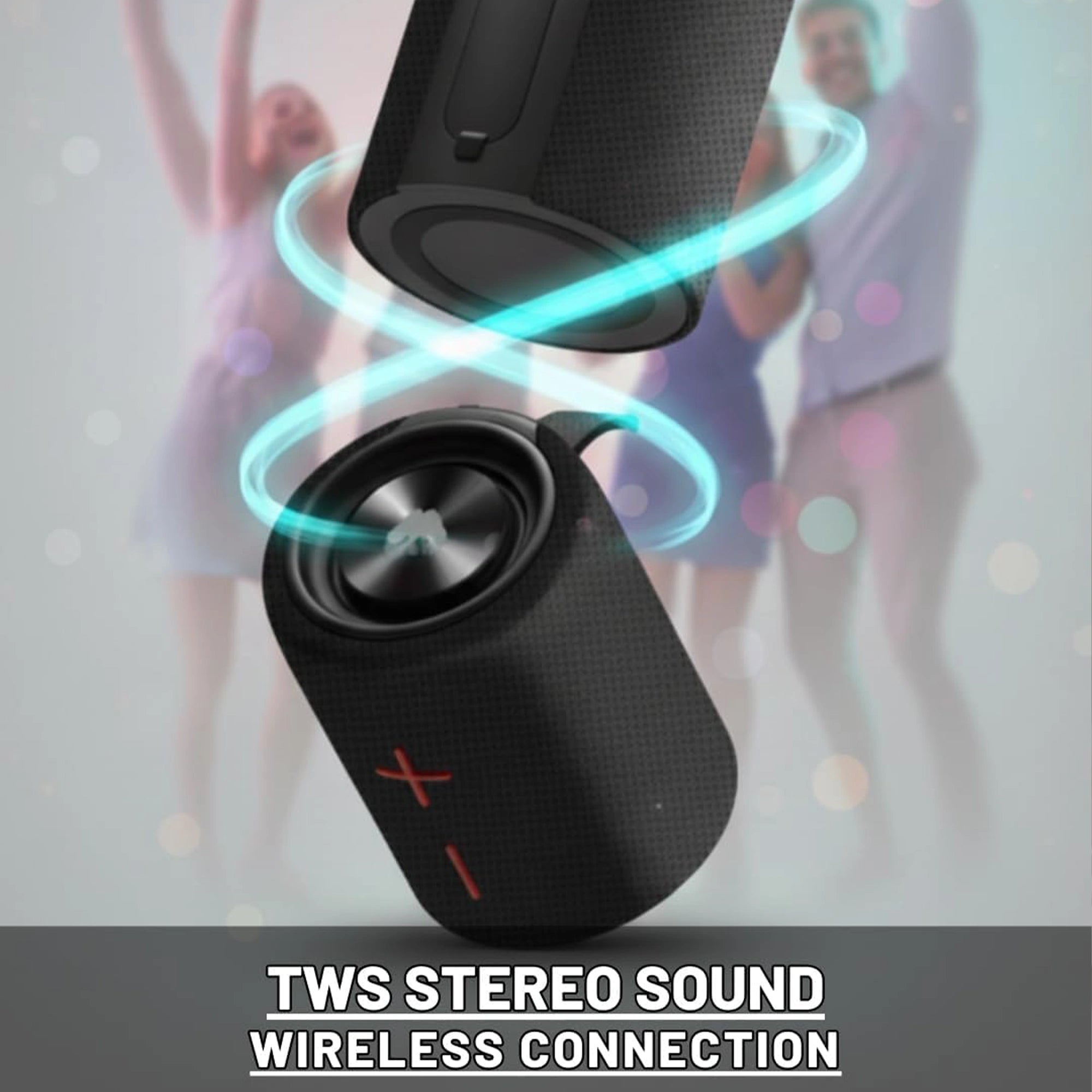 Mobitel Duo Split Bluetooth Speaker 20W Detachable RGB