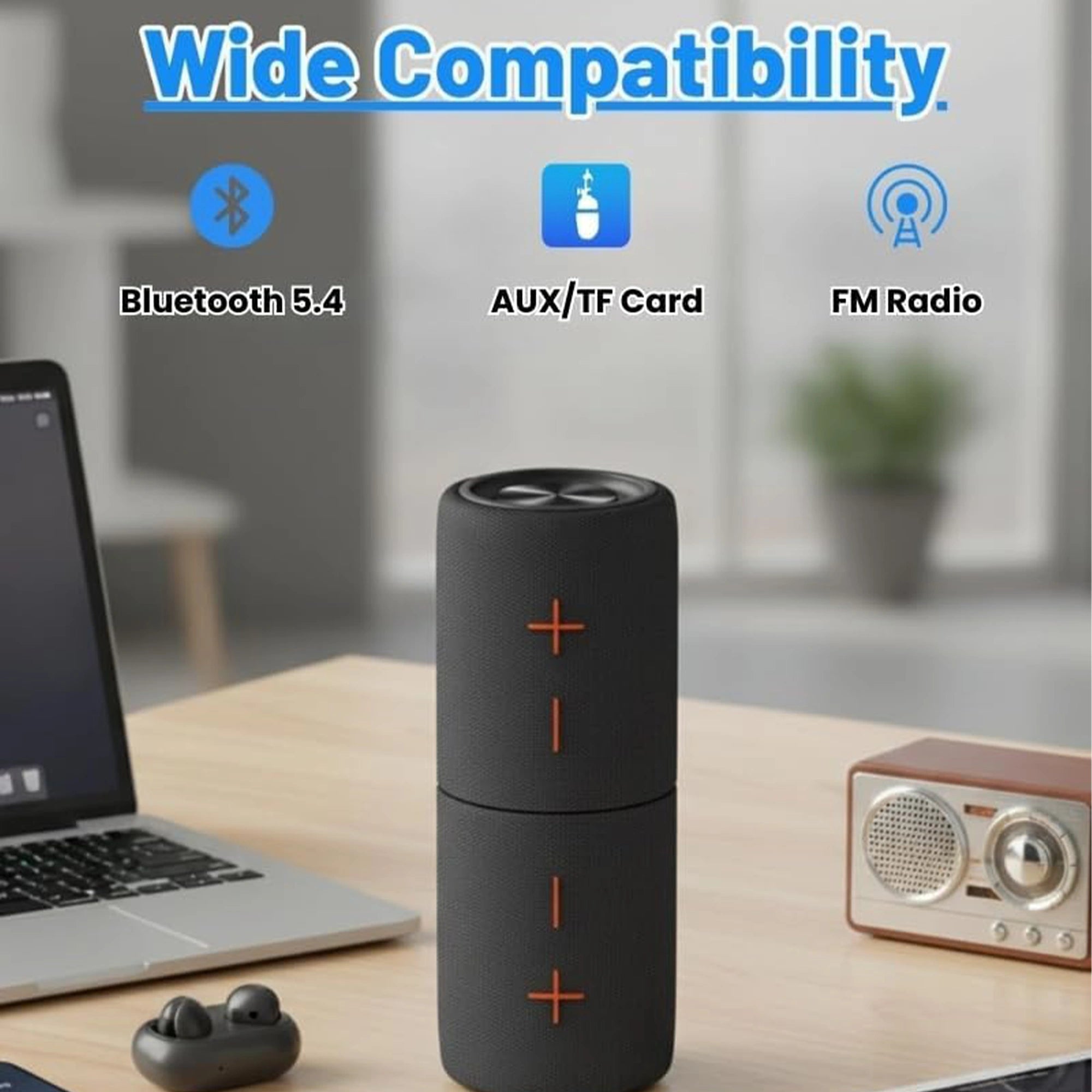 Mobitel Duo Split Bluetooth Speaker 20W Detachable RGB