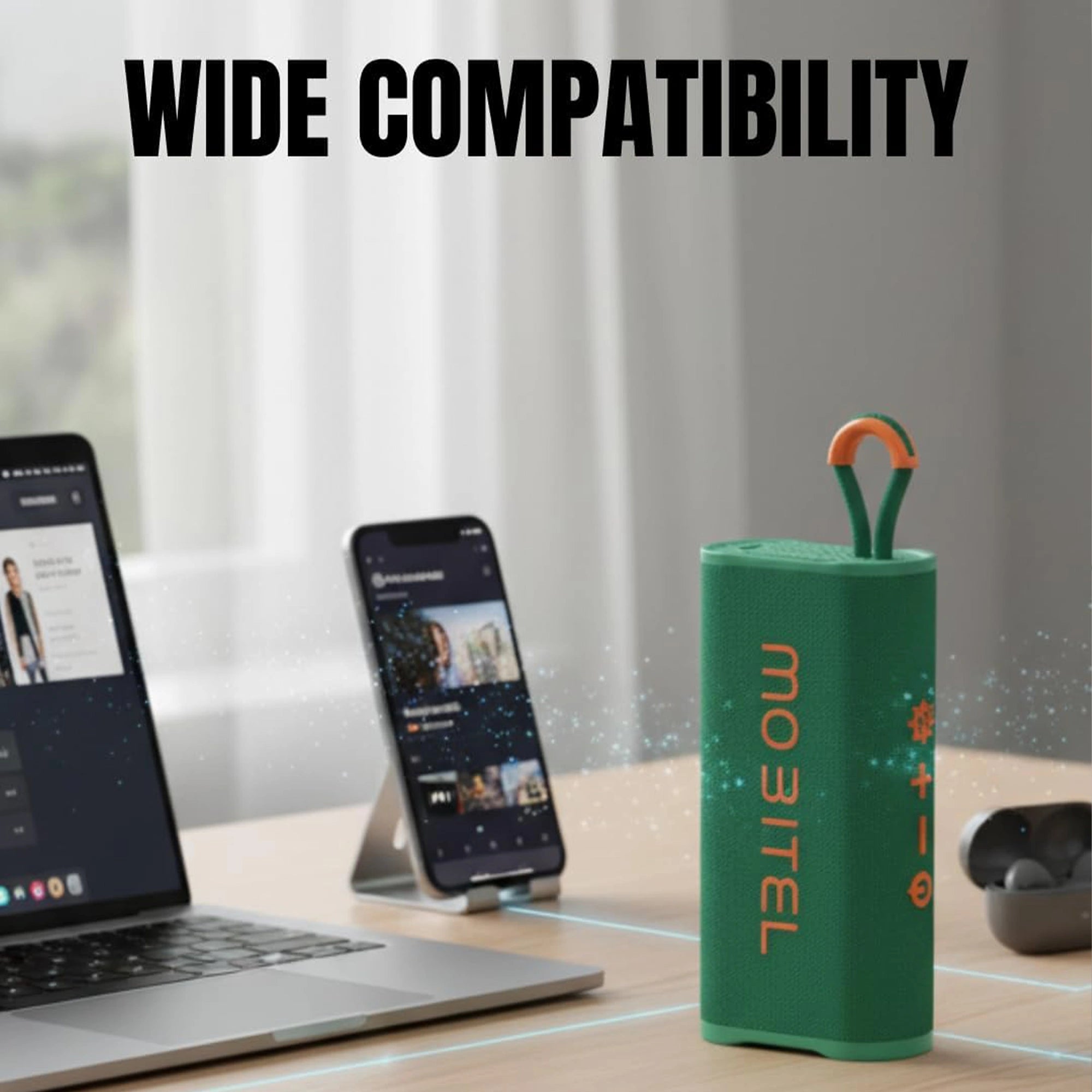 Mobitel Vibe Go Portable Bluetooth Speaker 5W RGB IPX4