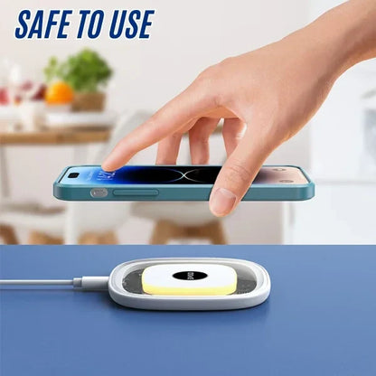 15W QI Transparent Phone Wireless Phone Charger