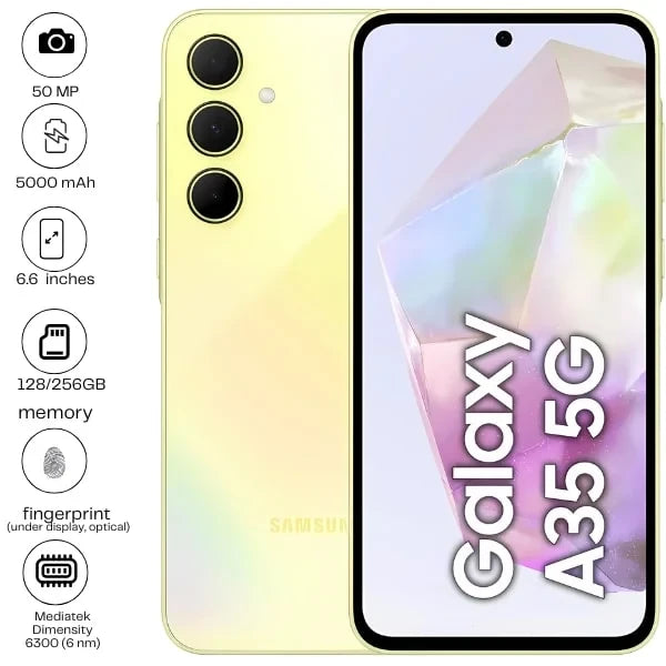 Samsung Galaxy A35 5G - 6.6'' - 50MP - 5000mAh - (Used)