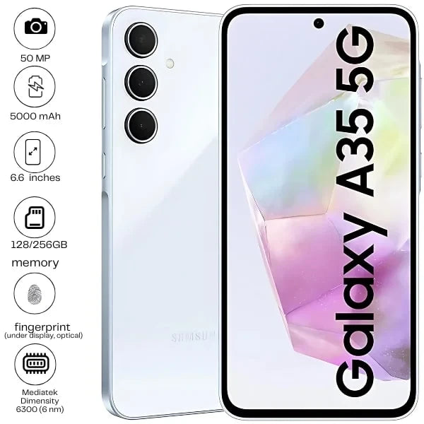 Samsung Galaxy A35 5G - 6.6'' - 50MP - 5000mAh - (Used)