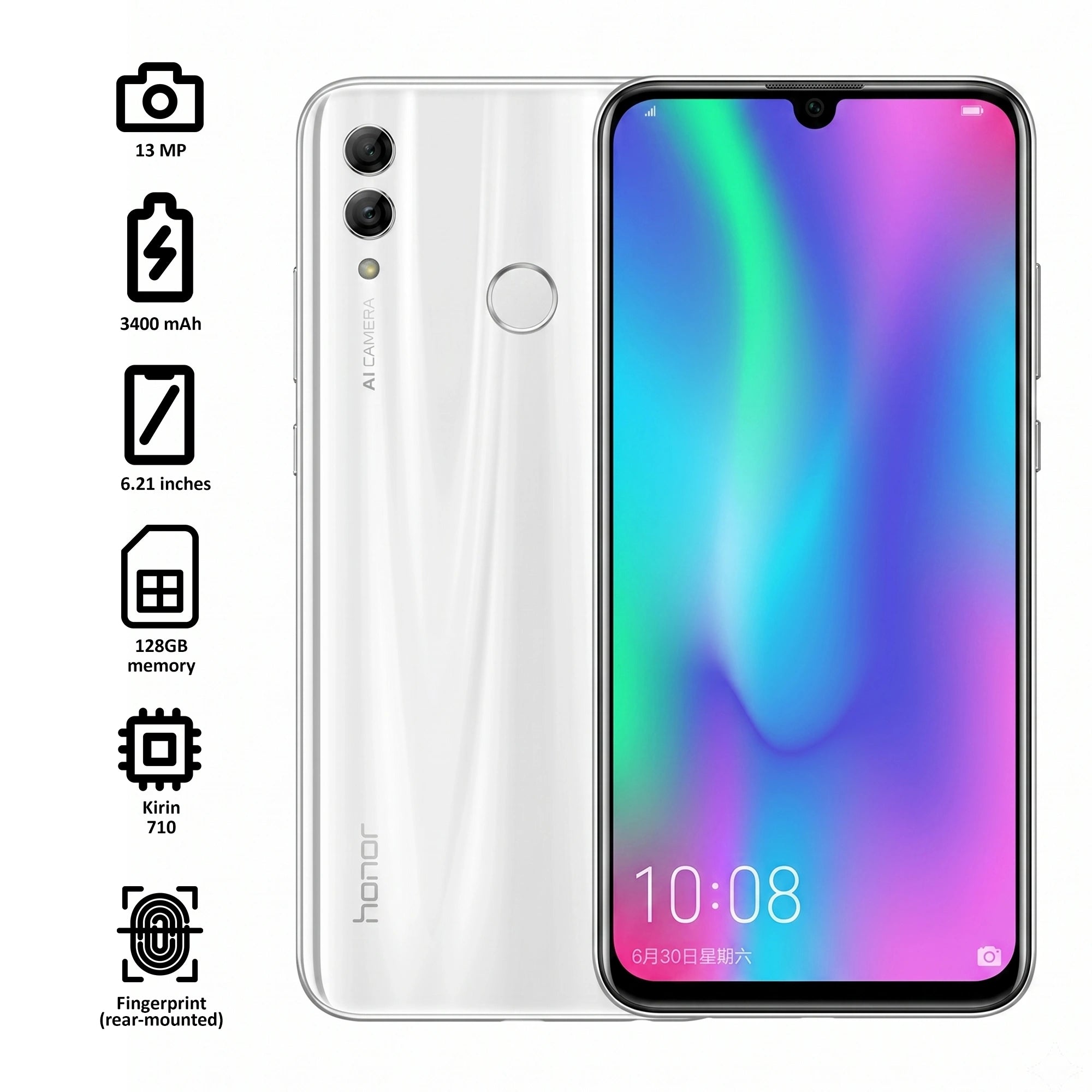 Refurbished Honor 10 Lite | Fully Unlocked | Grade A/B/C