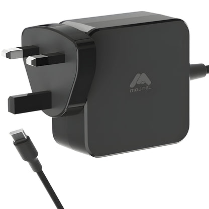 Mobitel 65W GaN USB-C Charger with Built-in 3M Cable