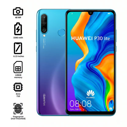 Refurbished Huawei P30 Lite | Fully Unlocked | Grade A/B/C