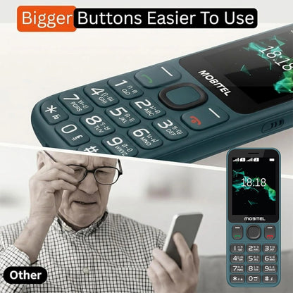 Mobitel 1010 4G Big Button Mobile Phone