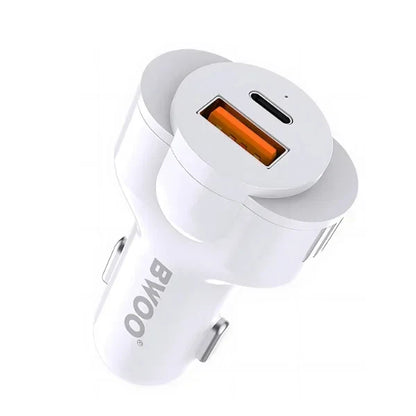 Dual USB Port Fast Car Charger 30W