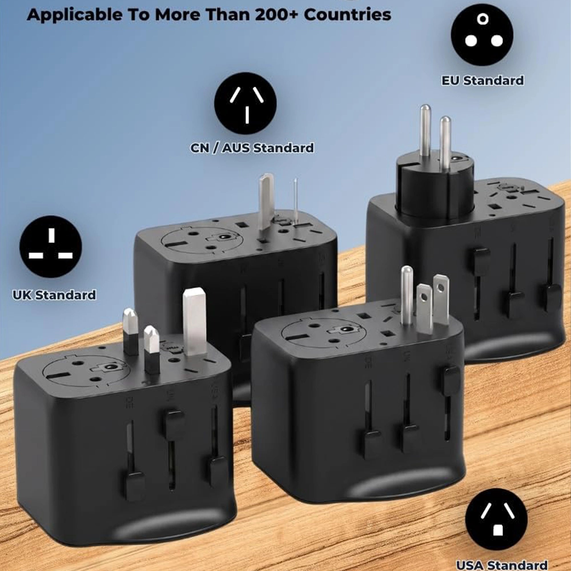 Mobitel World Travel Adapter 45W USB-C PD