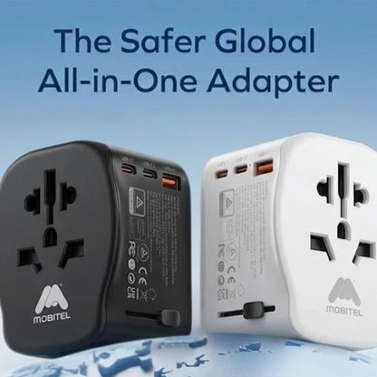 Mobitel World Travel Adapter 65W USB-C PD