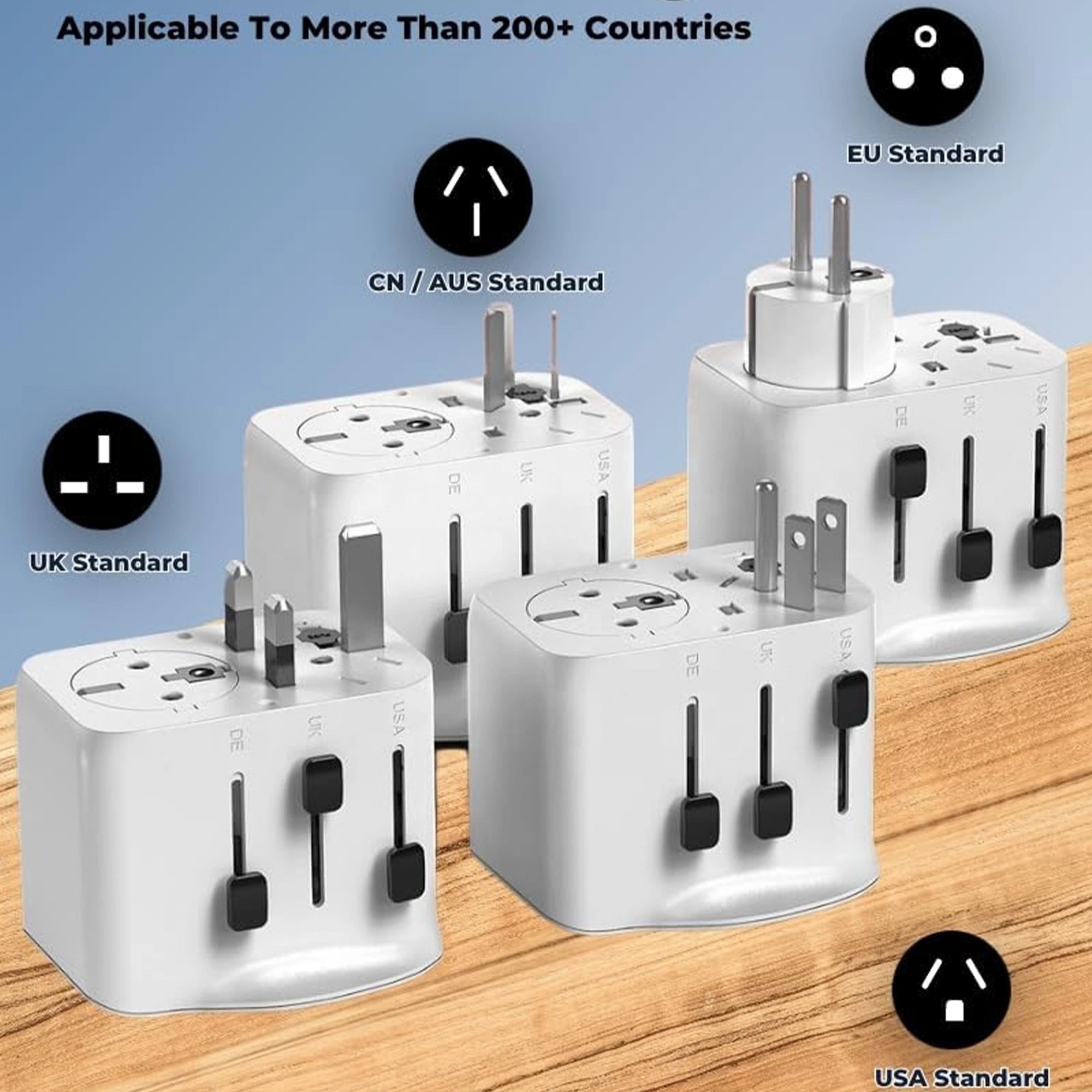 Mobitel World Travel Adapter 20W USB-C PD