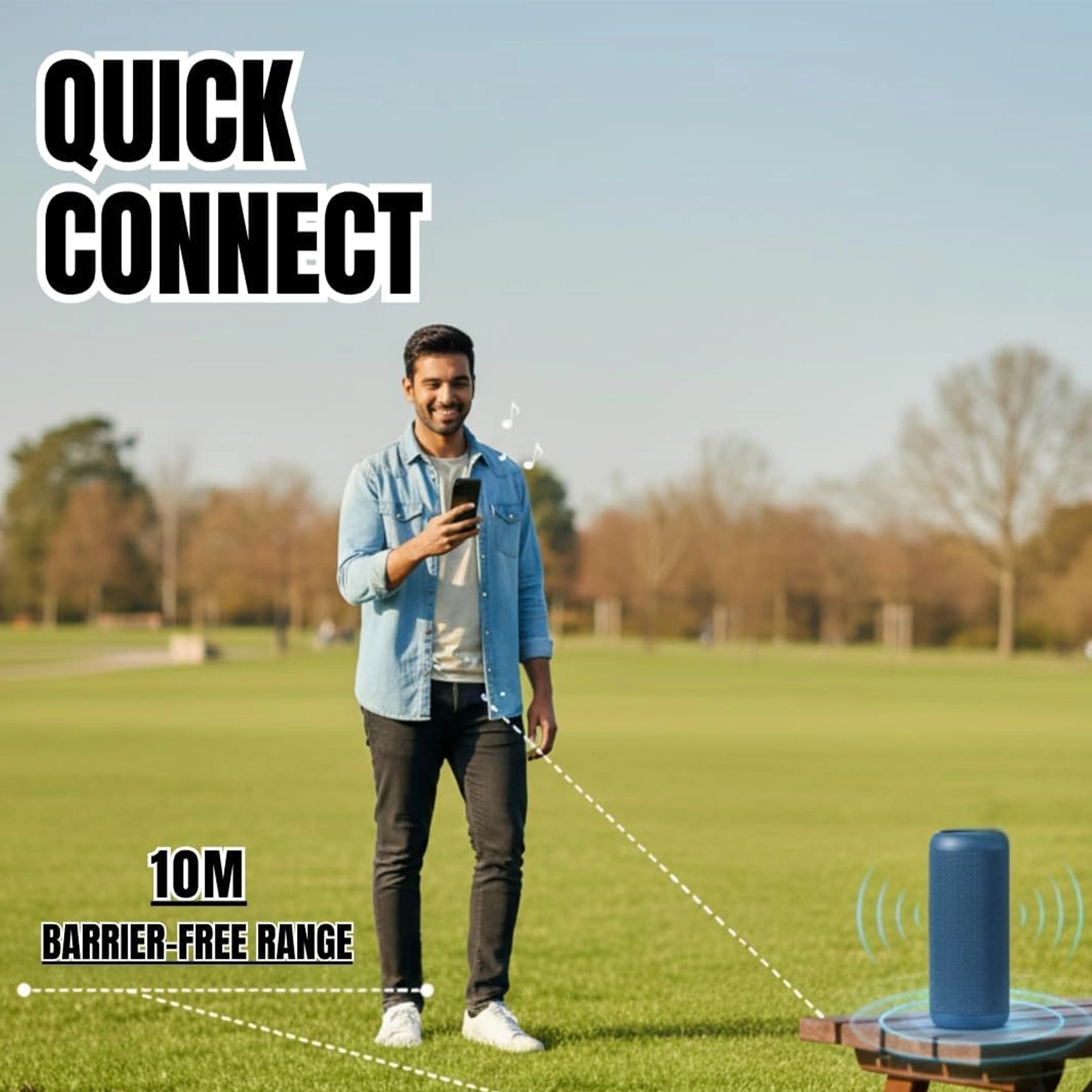 Mobitel RYTHAM 1 Portable Bluetooth Speaker Blue