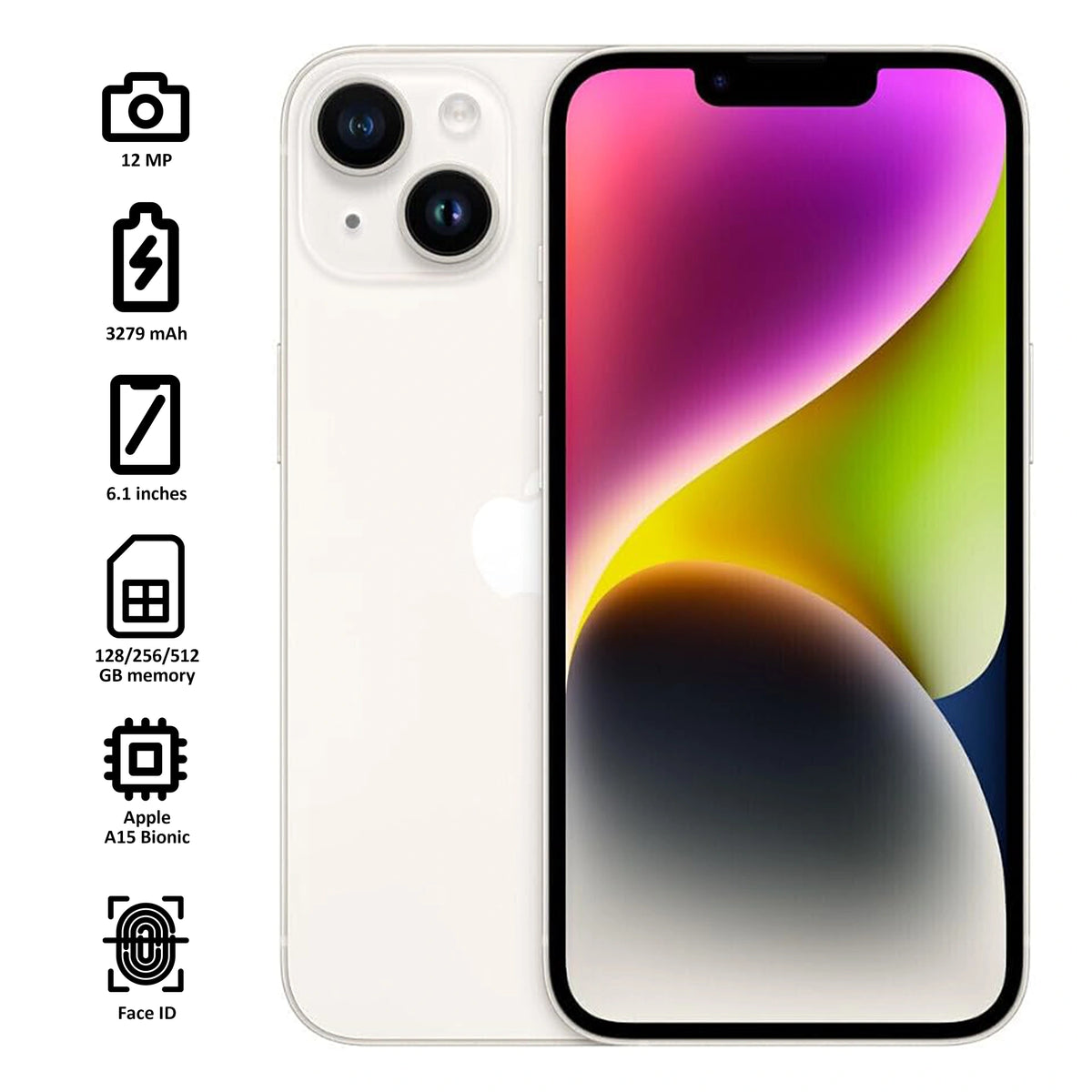 Apple iPhone 14 Refurbished SIM-Free
