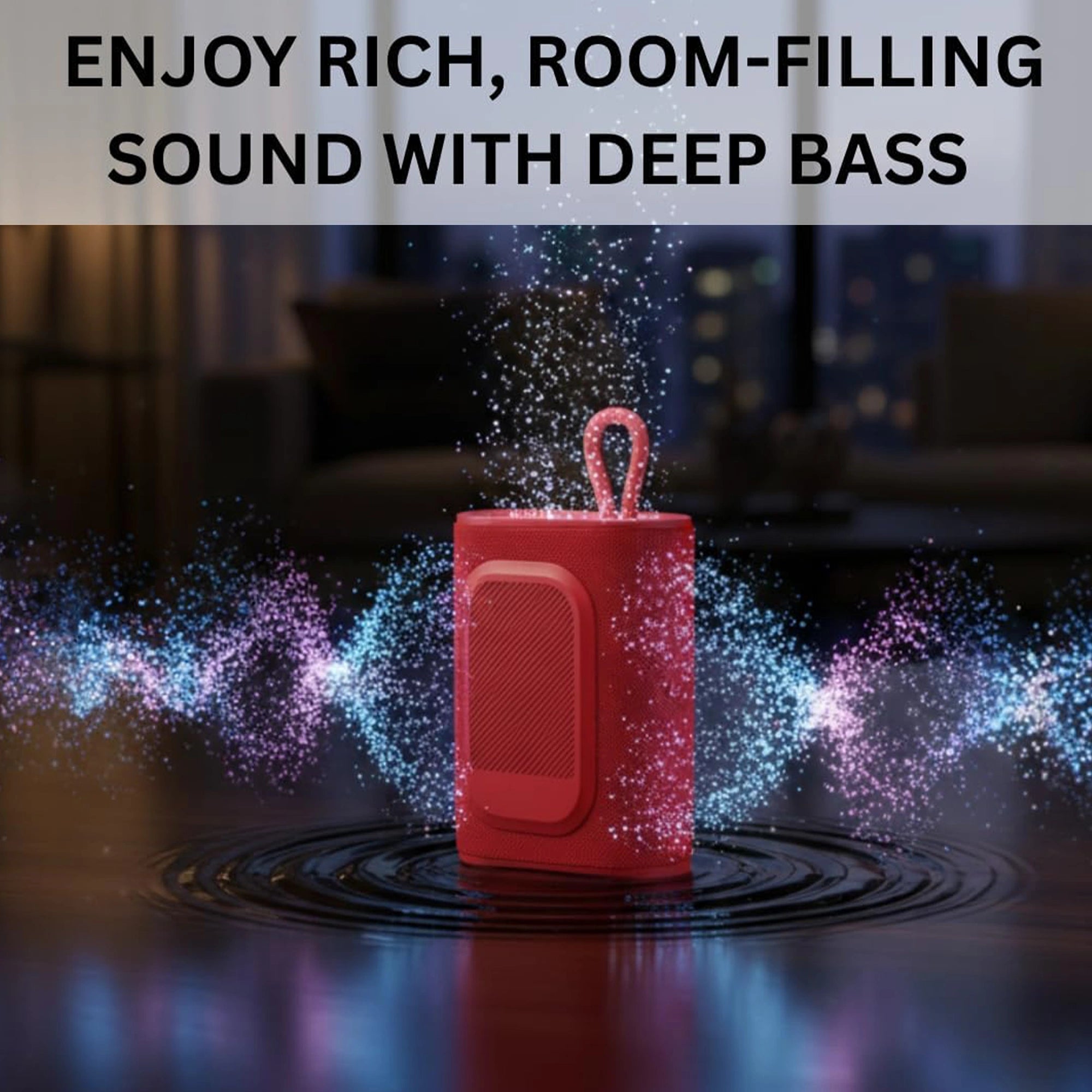 Mobitel Vibe 1 Portable Bluetooth Speaker 5W Red