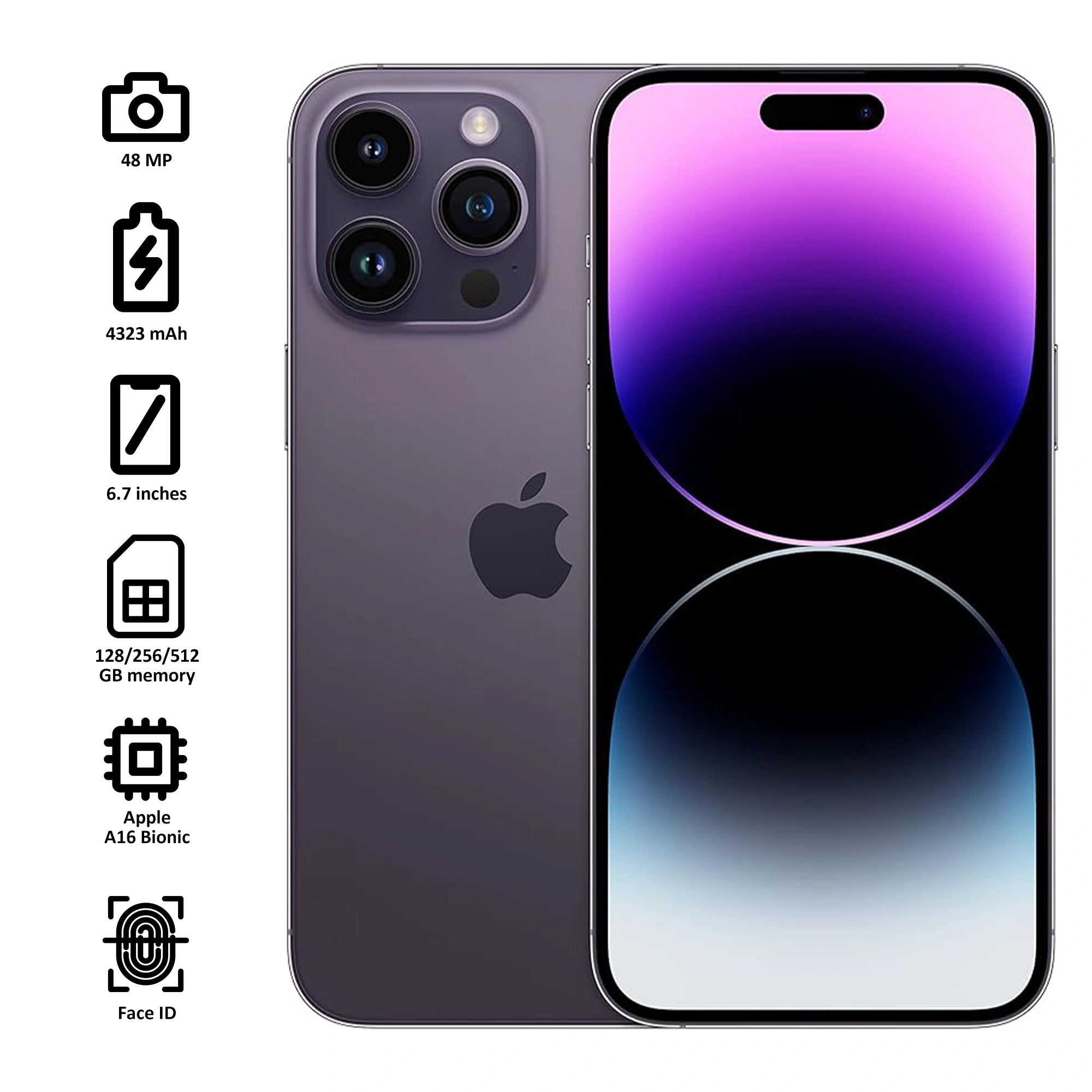 Apple iPhone 14 Pro Max Refurbished SIM-Free