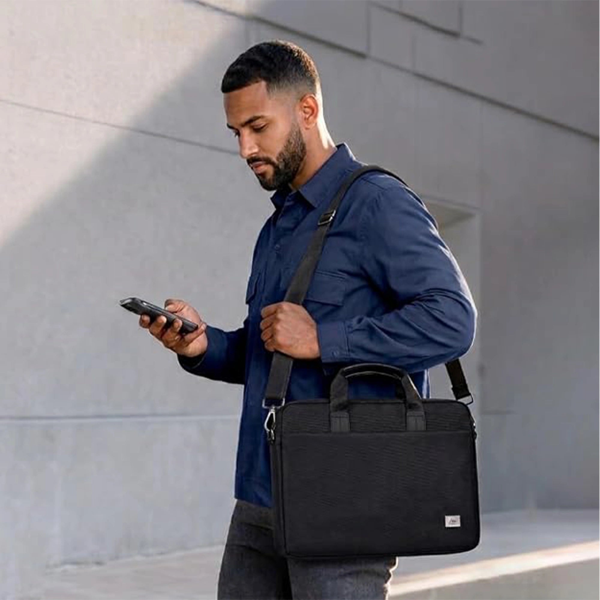 Mobitel 16 Inch Waterproof Laptop Sleeve with Shoulder Strap